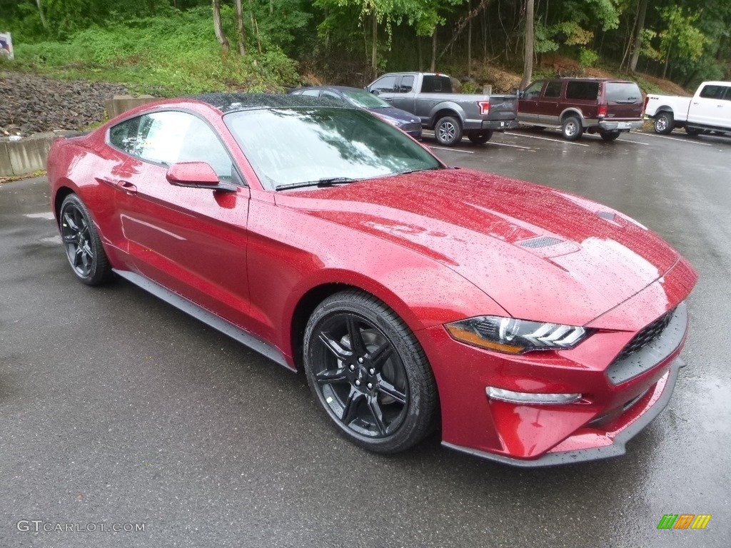 2019 Mustang EcoBoost Fastback - Ruby Red / Ebony photo #3