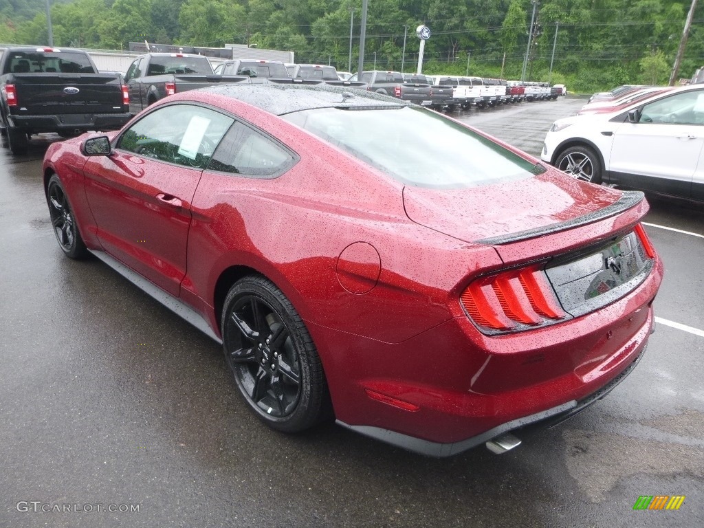 2019 Mustang EcoBoost Fastback - Ruby Red / Ebony photo #6