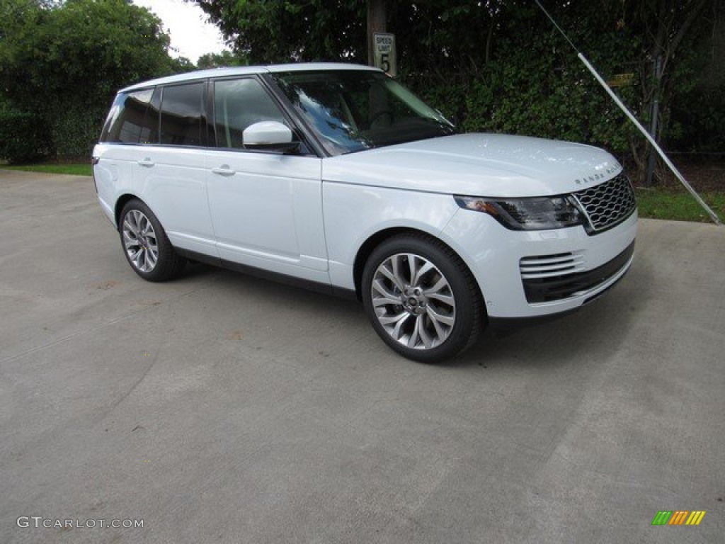 2019 Range Rover HSE - Yulong White Metallic / Espresso/Almond photo #1