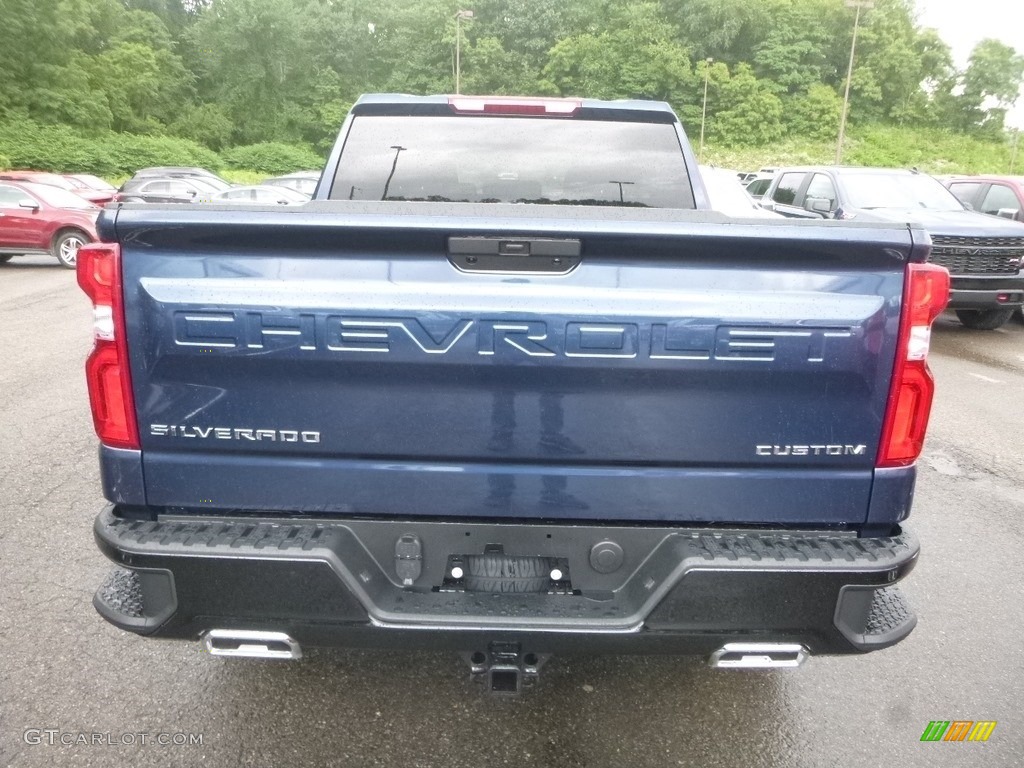 2019 Silverado 1500 Custom Z71 Trail Boss Double Cab 4WD - Northsky Blue Metallic / Jet Black photo #4