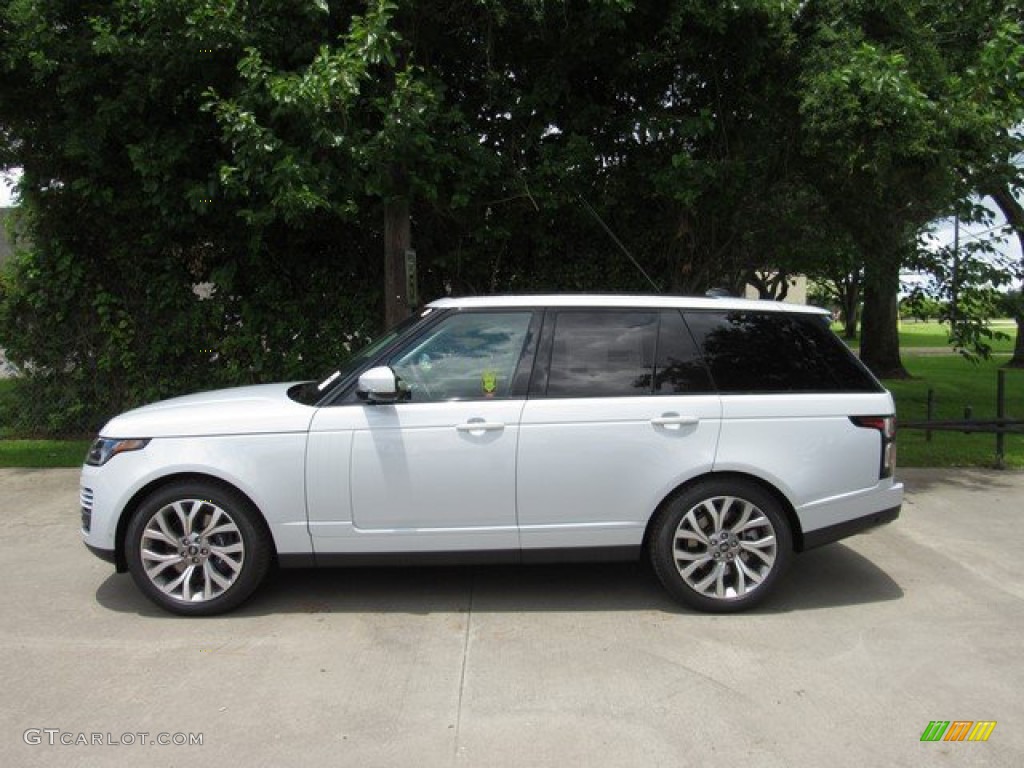 2019 Range Rover HSE - Yulong White Metallic / Espresso/Almond photo #11