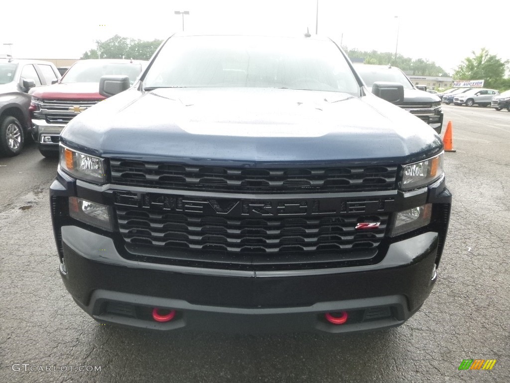 2019 Silverado 1500 Custom Z71 Trail Boss Double Cab 4WD - Northsky Blue Metallic / Jet Black photo #8
