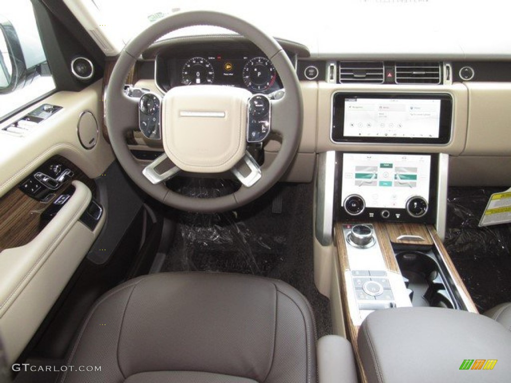 2019 Range Rover HSE - Yulong White Metallic / Espresso/Almond photo #14