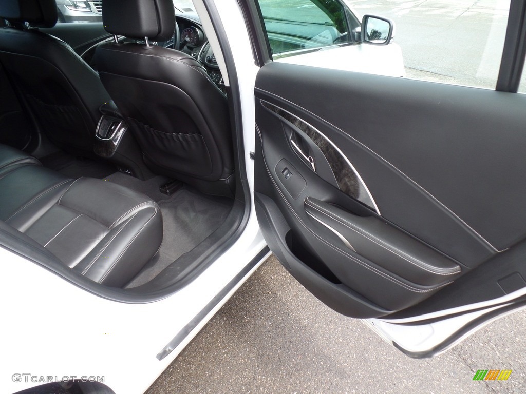 2014 LaCrosse Leather - Summit White / Ebony photo #28