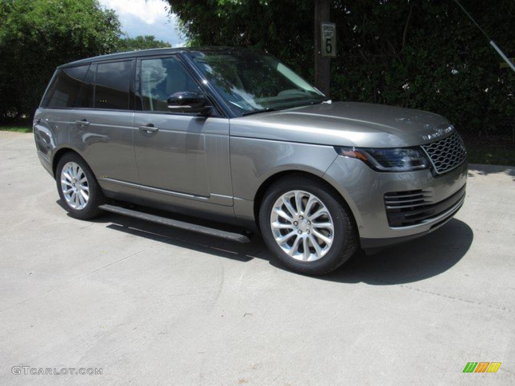 2019 Range Rover HSE - Silicon Silver Metallic / Espresso/Almond photo #1