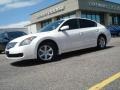 2008 Winter Frost Pearl Nissan Altima 2.5 SL  photo #2