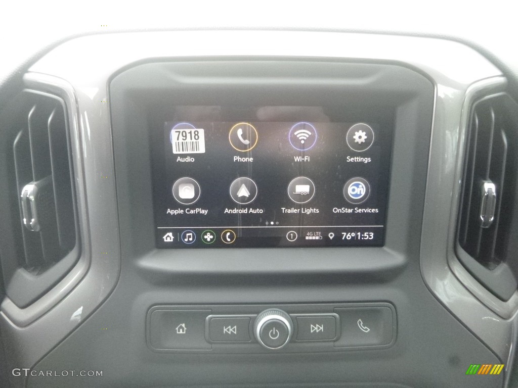 2019 Silverado 1500 Custom Z71 Trail Boss Crew Cab 4WD - Black / Jet Black photo #16