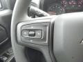 Jet Black 2019 Chevrolet Silverado 1500 Custom Z71 Trail Boss Crew Cab 4WD Steering Wheel