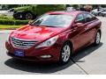 2013 Sparkling Ruby Hyundai Sonata Limited  photo #3