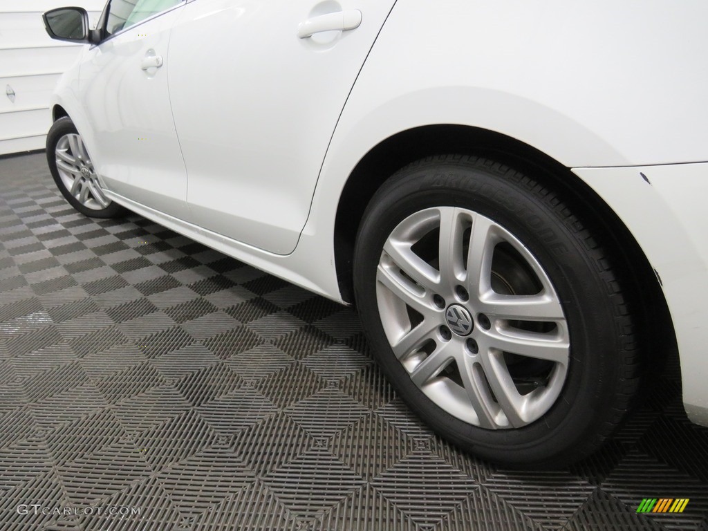 2018 Jetta S - Pure White / Black/Palladium Gray photo #10