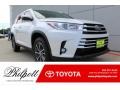 2019 Blizzard Pearl White Toyota Highlander XLE  photo #1