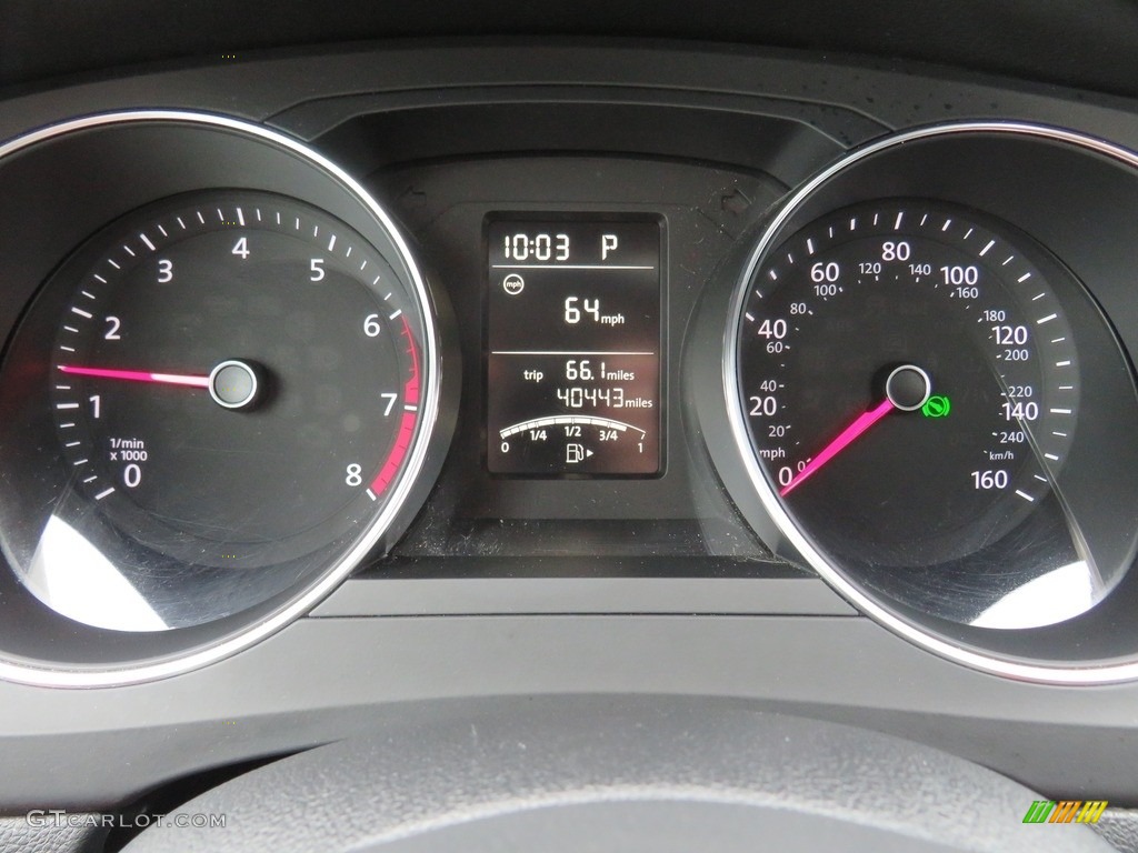 2018 Jetta S - Pure White / Black/Palladium Gray photo #19