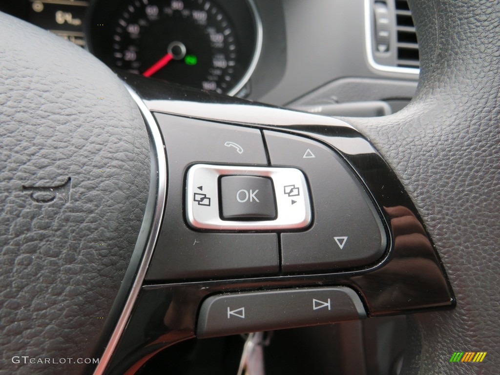 2018 Jetta S - Pure White / Black/Palladium Gray photo #24