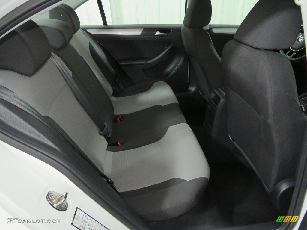 2018 Jetta S - Pure White / Black/Palladium Gray photo #37