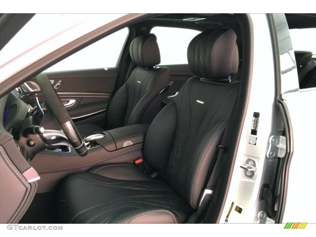 Black Interior 2019 Mercedes-Benz S AMG 63 4Matic Sedan Photo #133952221
