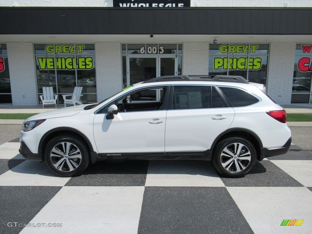 Crystal White Pearl Subaru Outback