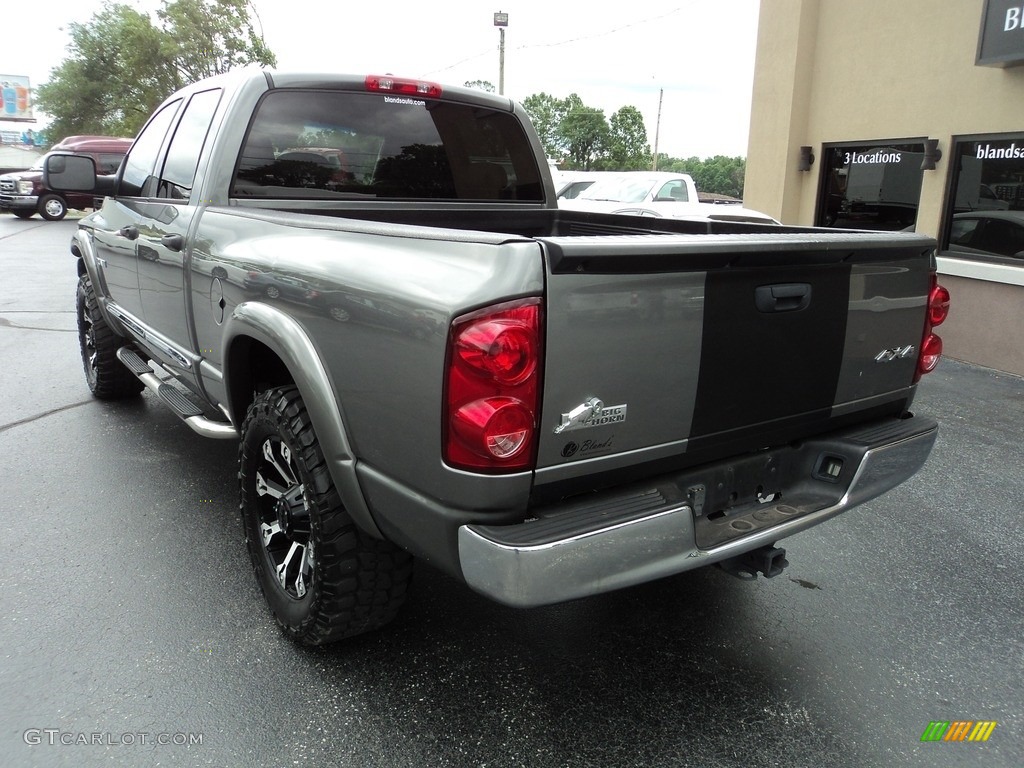 2008 Ram 1500 ST Quad Cab 4x4 - Mineral Gray Metallic / Medium Slate Gray photo #3