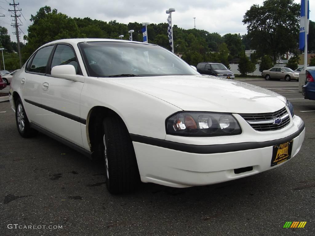 2004 Impala  - White / Medium Gray photo #7