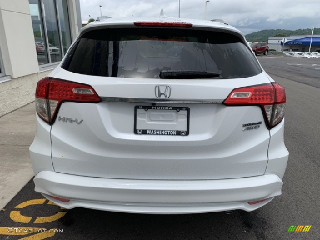 2019 HR-V Touring AWD - Platinum White Pearl / Black photo #6