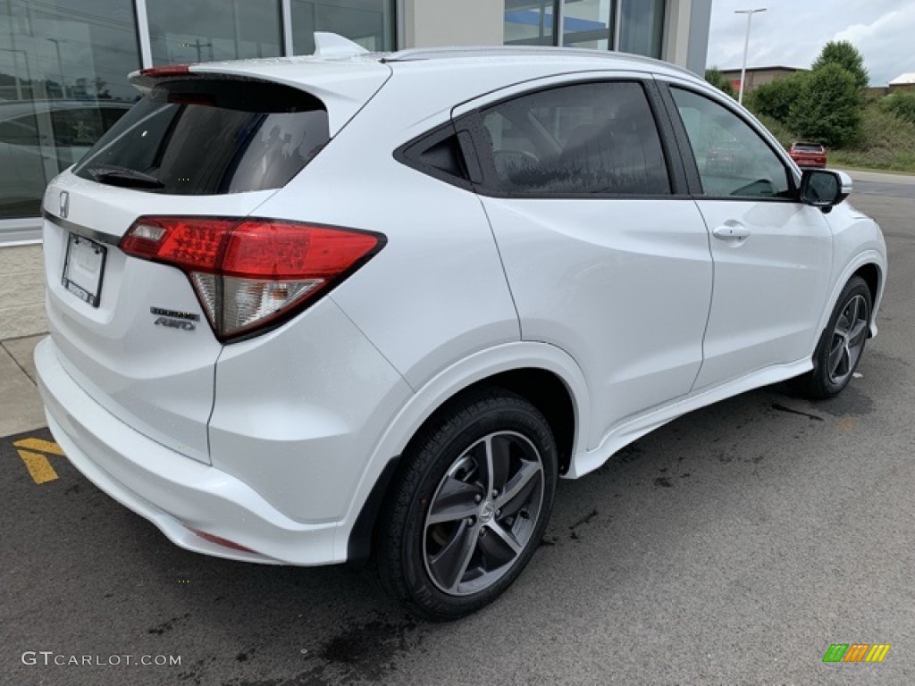 2019 HR-V Touring AWD - Platinum White Pearl / Black photo #7