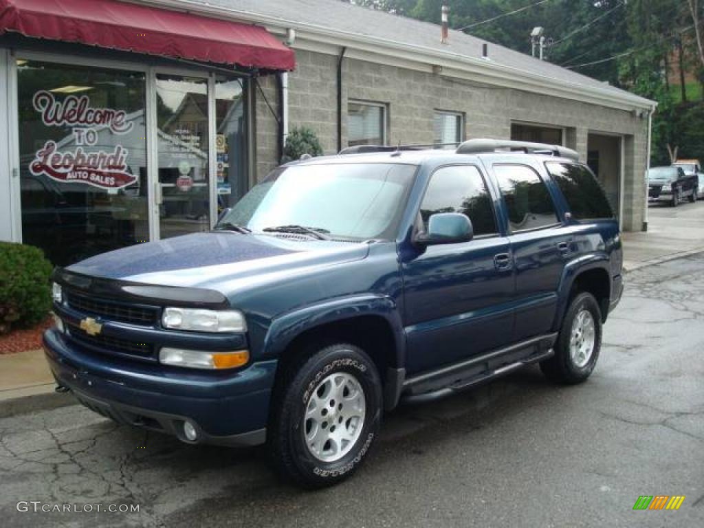 2005 Tahoe Z71 4x4 - Bermuda Blue Metallic / Gray/Dark Charcoal photo #1