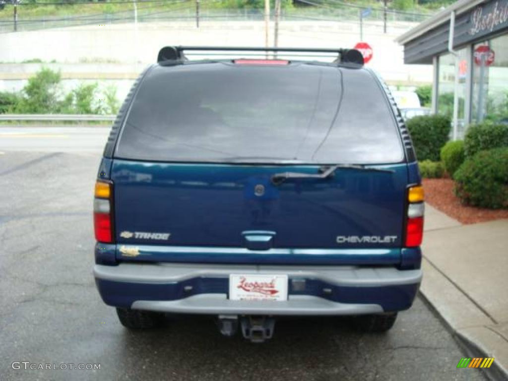 2005 Tahoe Z71 4x4 - Bermuda Blue Metallic / Gray/Dark Charcoal photo #3