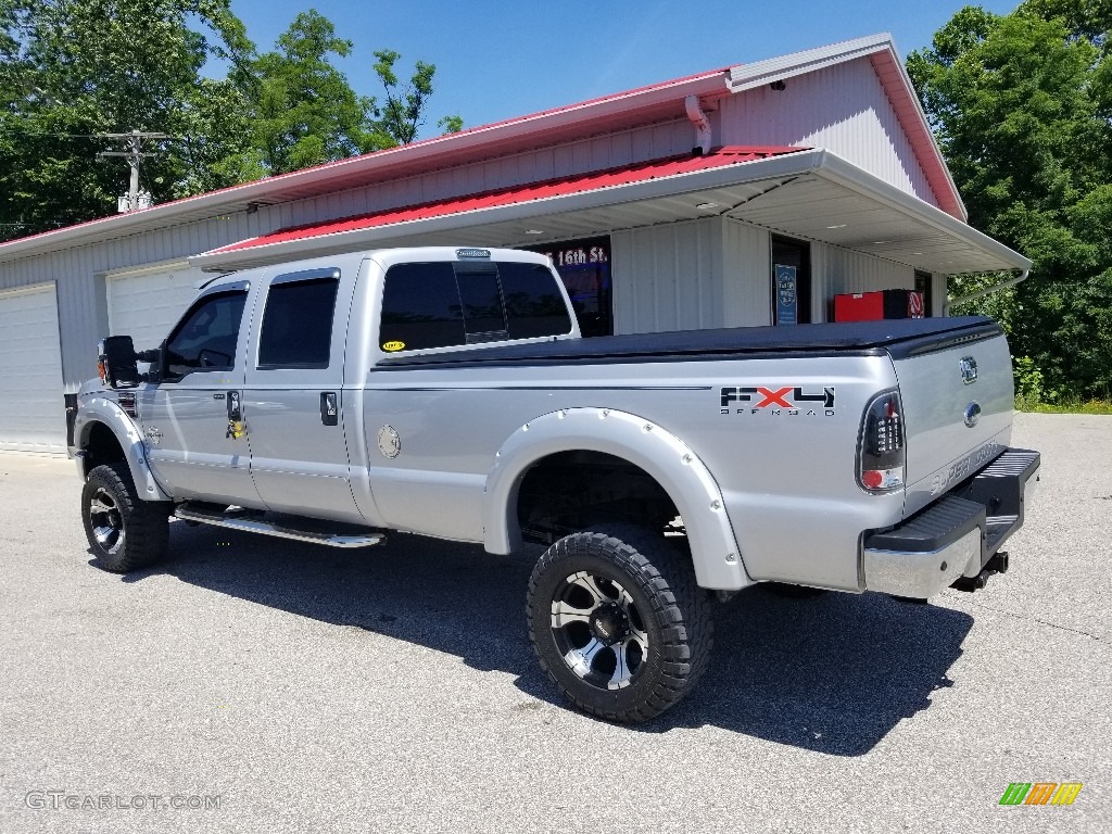 2008 F350 Super Duty FX4 Crew Cab 4x4 - Silver Metallic / Medium Stone photo #3