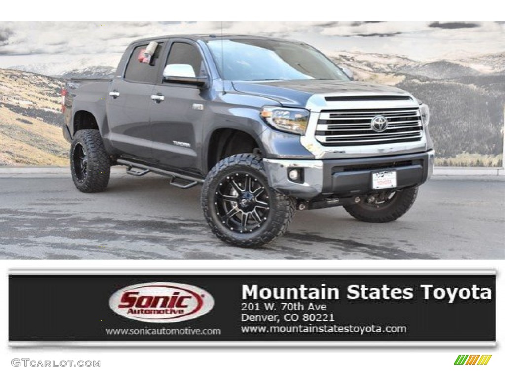 2019 Tundra Limited CrewMax 4x4 - Magnetic Gray Metallic / Black photo #1