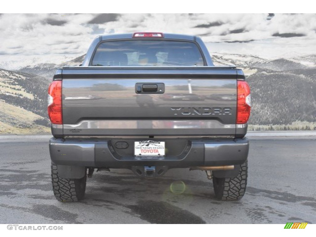 2019 Tundra Limited CrewMax 4x4 - Magnetic Gray Metallic / Black photo #8