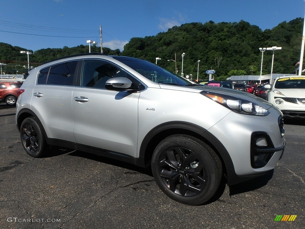Sparkling Silver 2020 Kia Sportage S AWD Exterior Photo #133959916