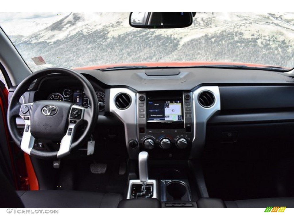 2018 Tundra SR5 CrewMax 4x4 - Inferno Orange / Black photo #13