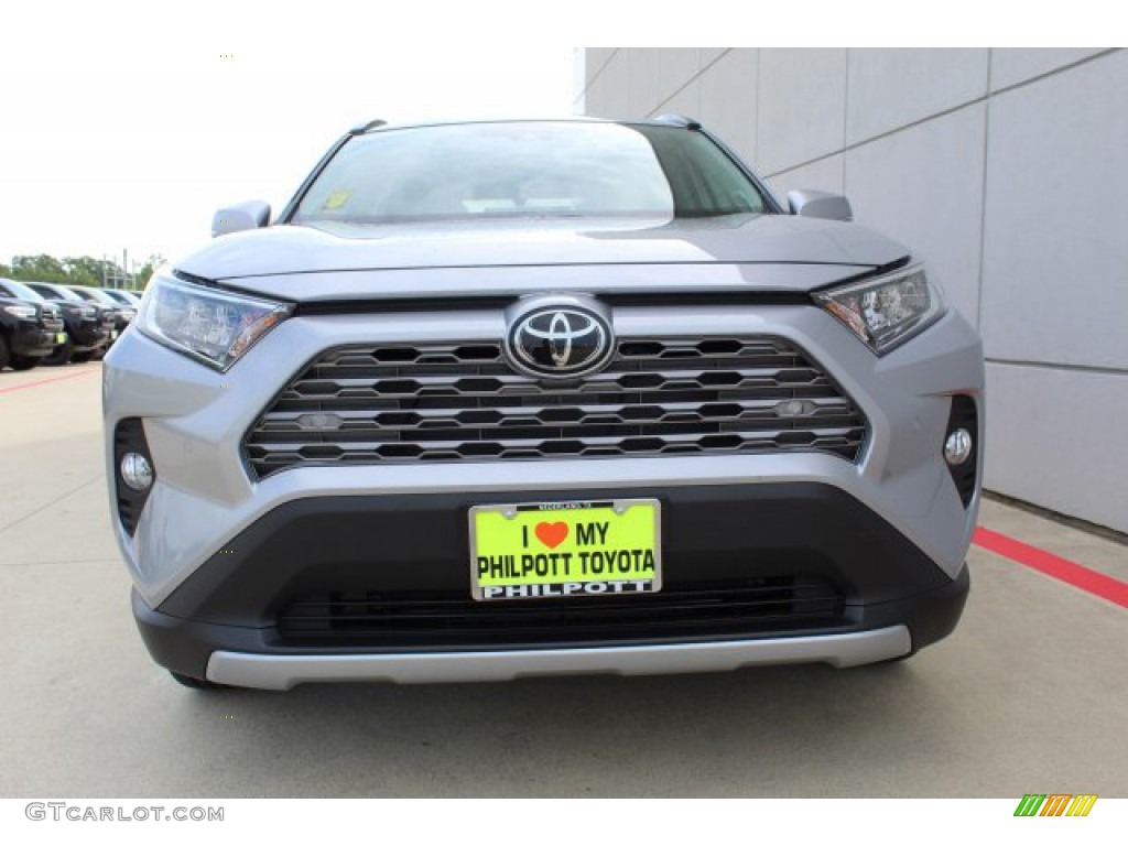 2019 RAV4 Limited - Silver Sky Metallic / Black photo #3