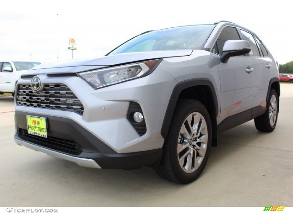 2019 RAV4 Limited - Silver Sky Metallic / Black photo #4