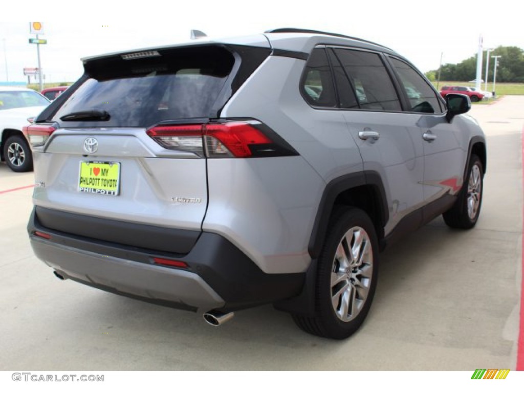 2019 RAV4 Limited - Silver Sky Metallic / Black photo #8