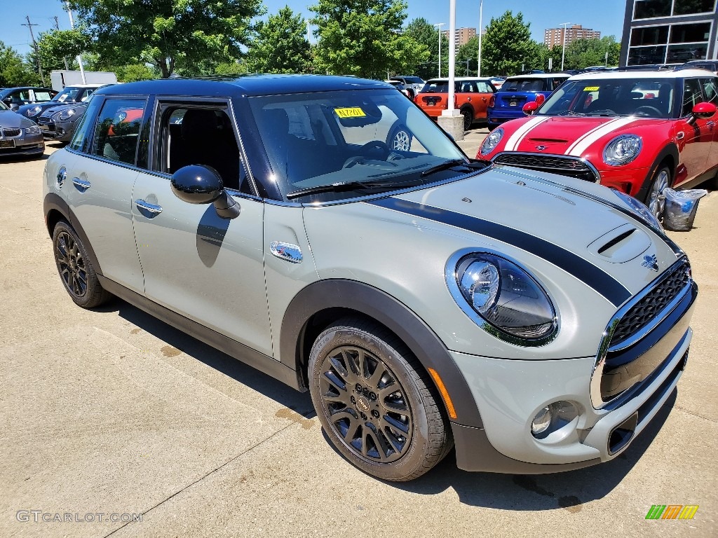 2019 Hardtop Cooper S 4 Door - Moonwalk Grey / Carbon Black photo #1