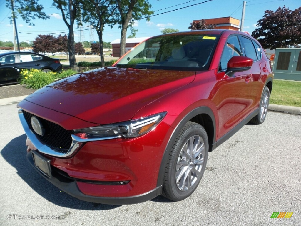 2019 CX-5 Grand Touring AWD - Soul Red Crystal Metallic / Parchment photo #3