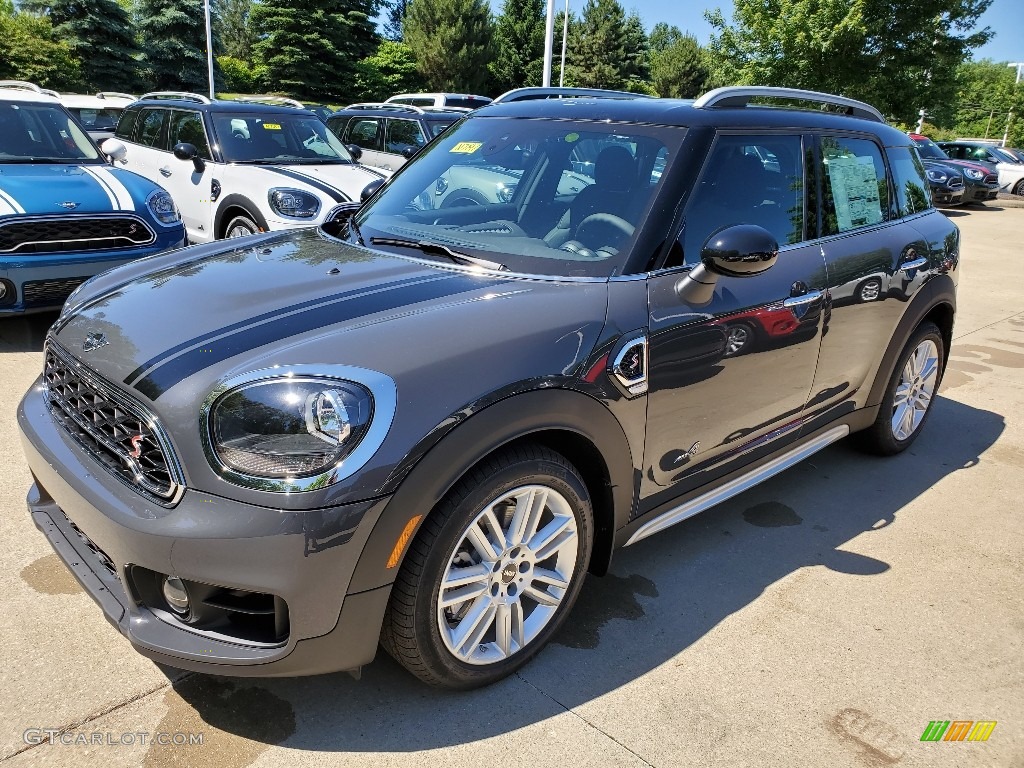 2019 Countryman Cooper S All4 - Thunder Grey / Carbon Black photo #2