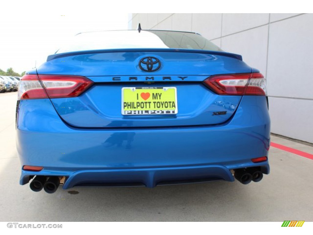 2019 Camry XSE - Blue Streak Metallic / Black photo #7