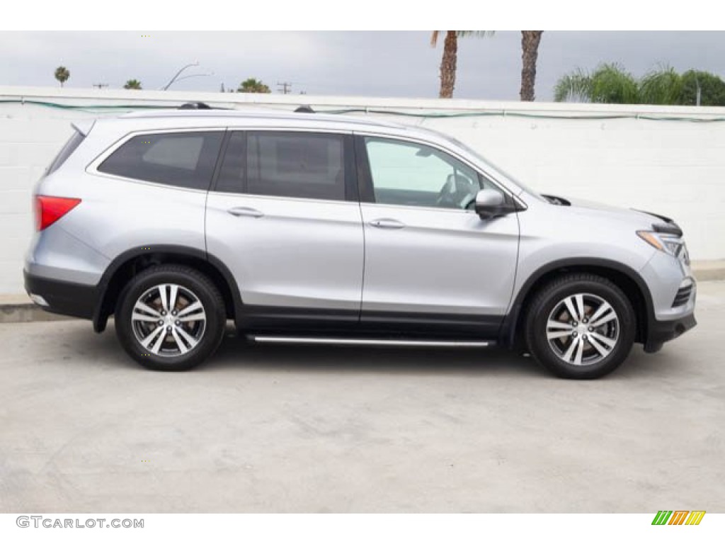 2016 Pilot EX - Lunar Silver Metallic / Gray photo #12