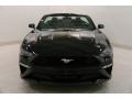 2018 Shadow Black Ford Mustang EcoBoost Convertible  photo #3