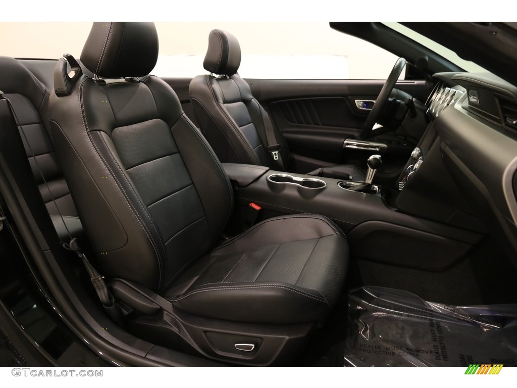 2018 Mustang EcoBoost Convertible - Shadow Black / Ebony photo #20