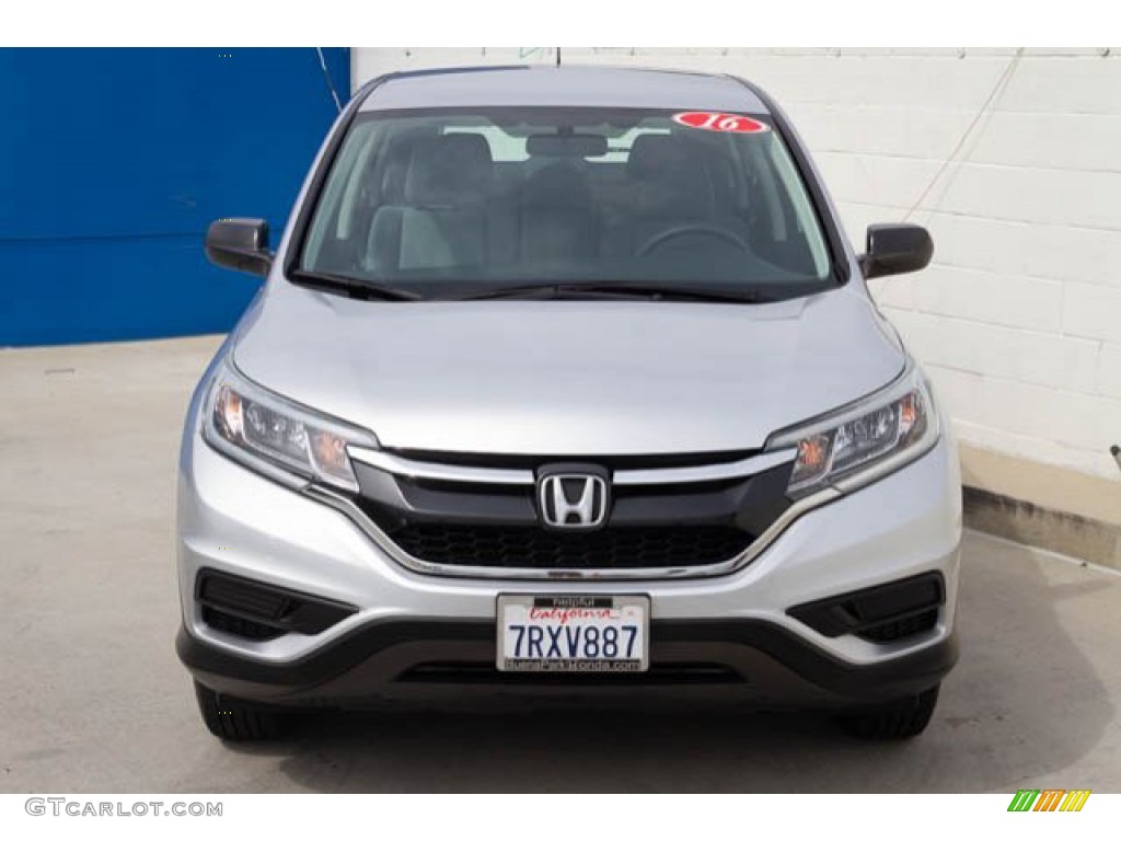 2016 CR-V LX - Alabaster Silver Metallic / Gray photo #6