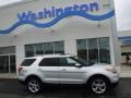 2015 Ingot Silver Ford Explorer Limited 4WD  photo #2