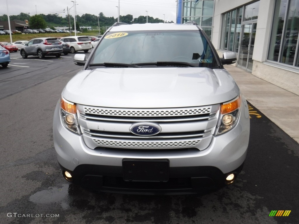 2015 Explorer Limited 4WD - Ingot Silver / Charcoal Black photo #4