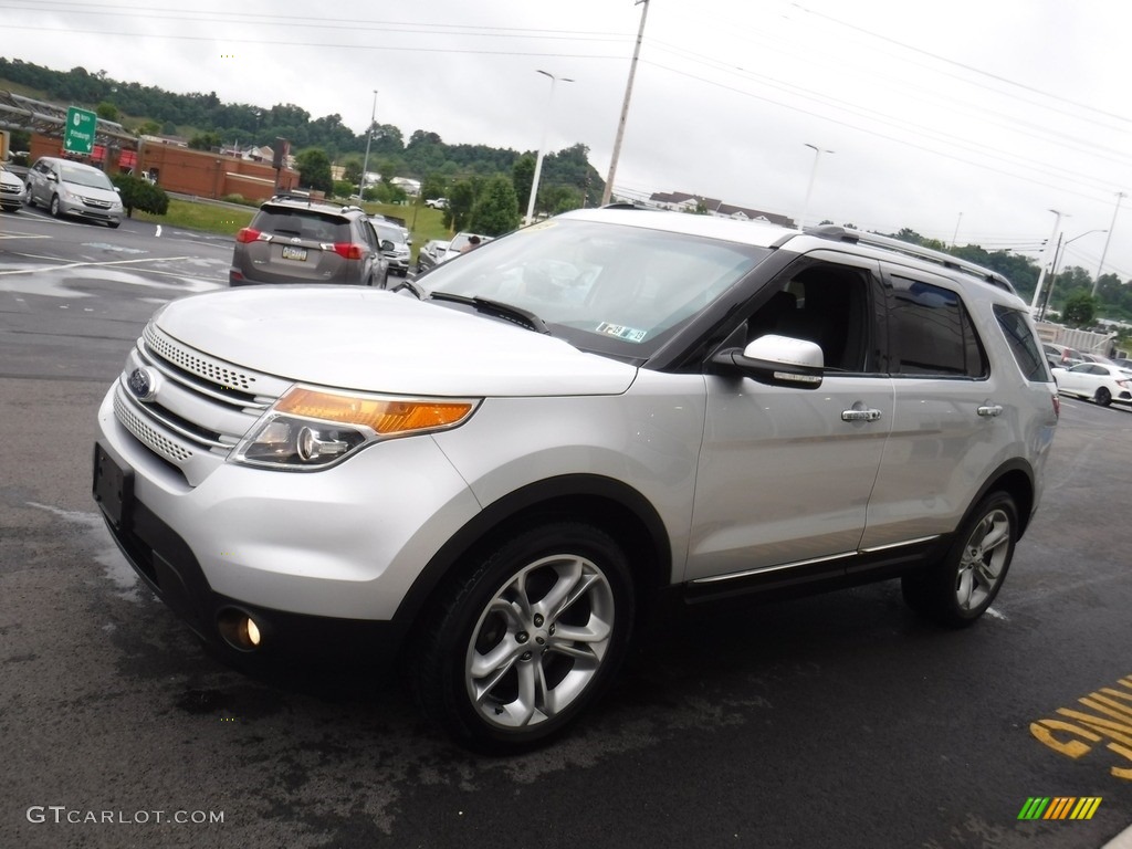 2015 Explorer Limited 4WD - Ingot Silver / Charcoal Black photo #6