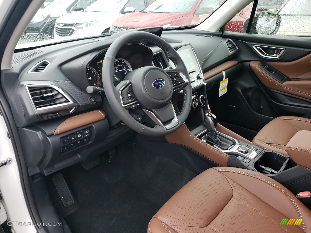Saddle Brown Interior 2019 Subaru Forester 2.5i Touring Photo #133966681