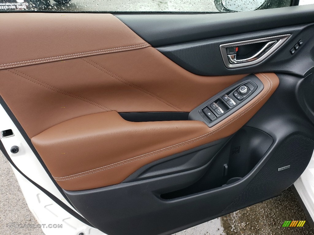2019 Subaru Forester 2.5i Touring Saddle Brown Door Panel Photo #133966711