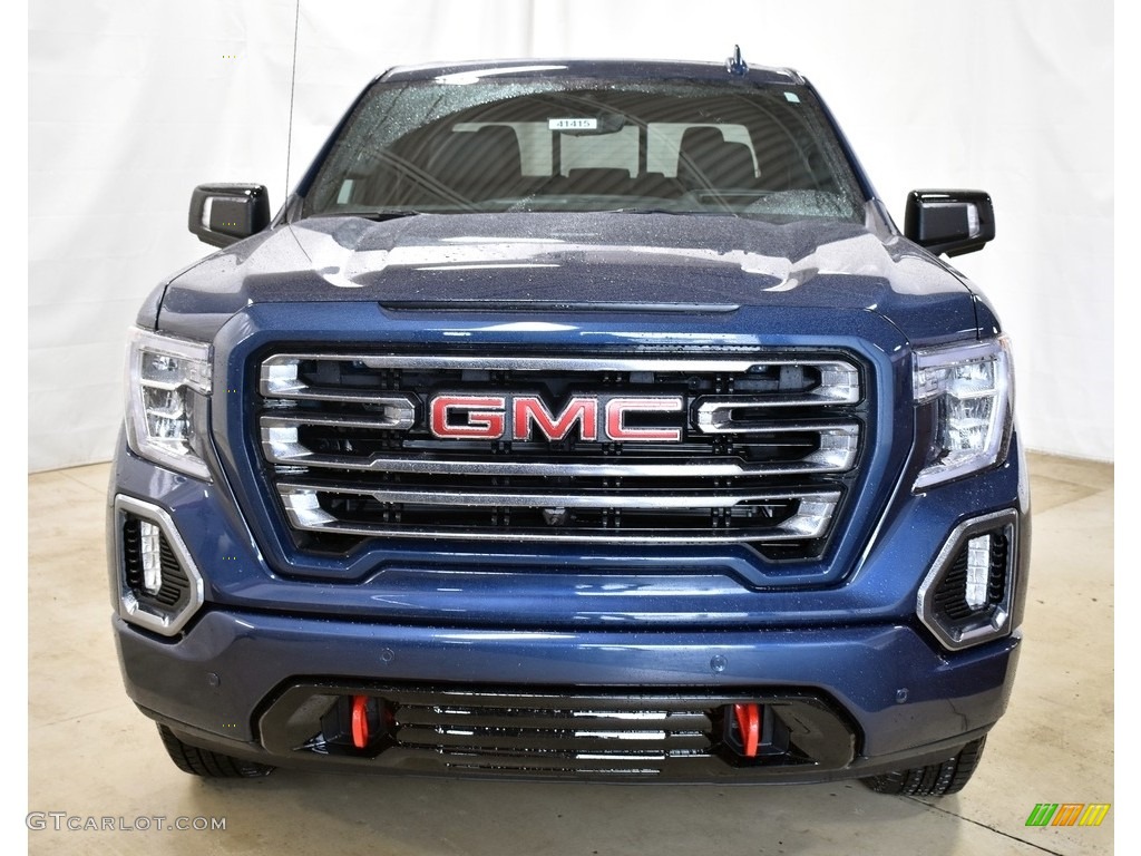 2019 Sierra 1500 AT4 Crew Cab 4WD - Pacific Blue Metallic / Jet Black photo #4