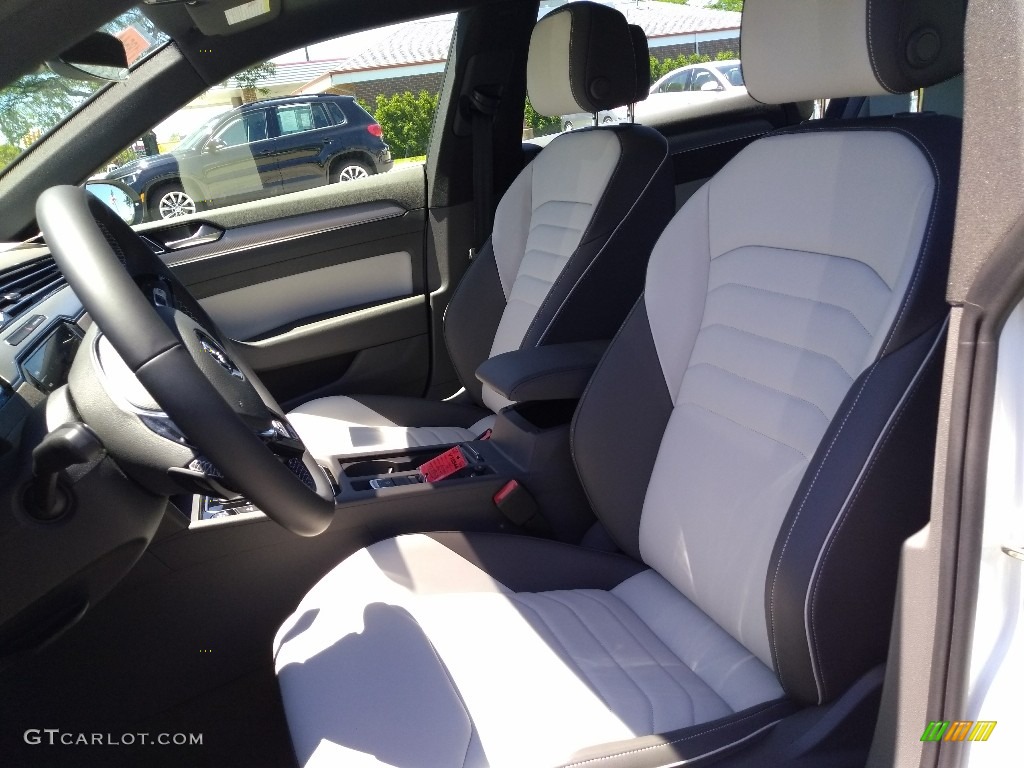 Titan Black/Moonrock Interior 2019 Volkswagen Arteon SEL R-Line 4Motion Photo #133968385