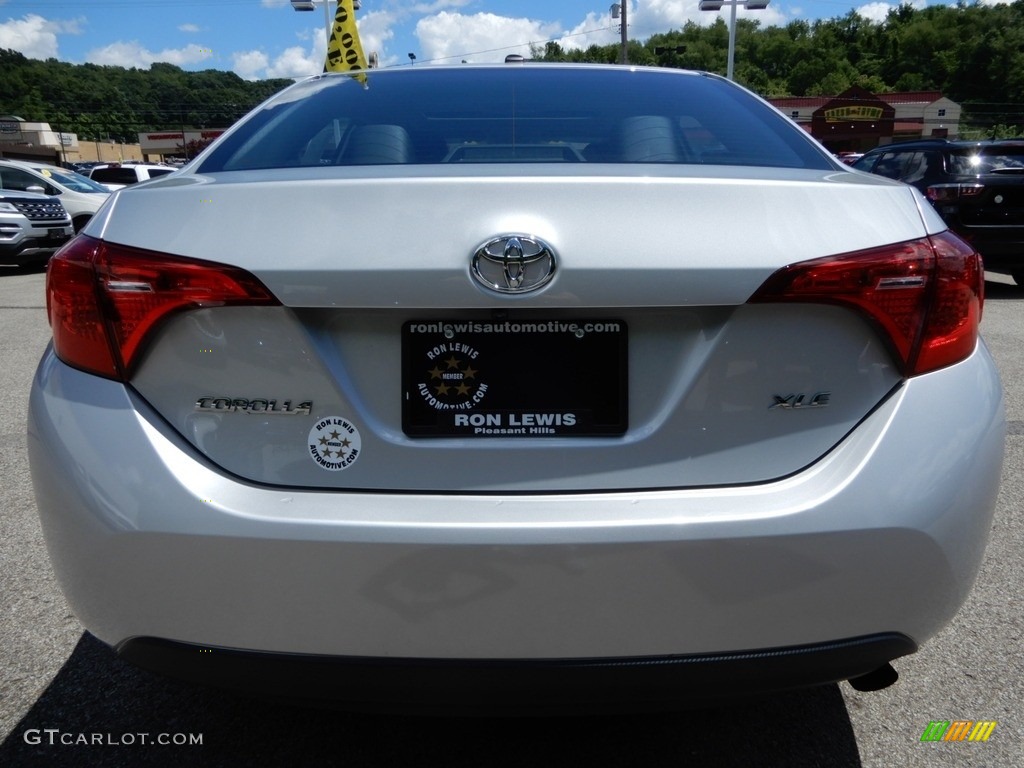 2017 Corolla L - Classic Silver Metalic / Black photo #4